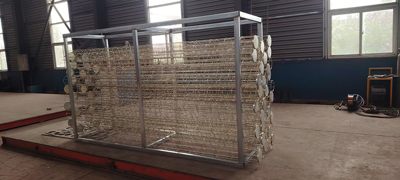 Qingdao Star Machine Доставка на филтърни чанти Клетки до клиента на Мавритания